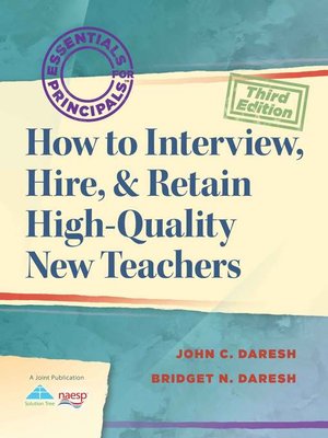 cover image of How to Interview, Hire, & Retain HighQuality New Teachers